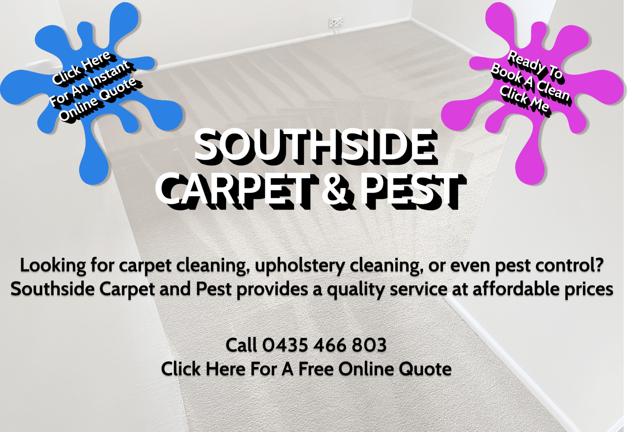 Southside Carpet and Pest Carpet Cleaning and Pest Control Brisbane